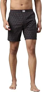 Levi's023 Boxer Shorts for Men | 100% Poplin Cotton | Printed Men's Boxers | Durable & Breathable | Smooth Hand-Feel | Encased Elastic Waistband | Functional Fly | Relaxed Leg Opening | Pack of 1