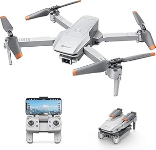 GPS Drone with 4K Camera for Adults, DG600C RC Quadcopter with Auto Return, Follow Me, Gesture Control, Point of Interest, Waypoints,Headless Mode,1 Batteries,Compatible with VR Glasses