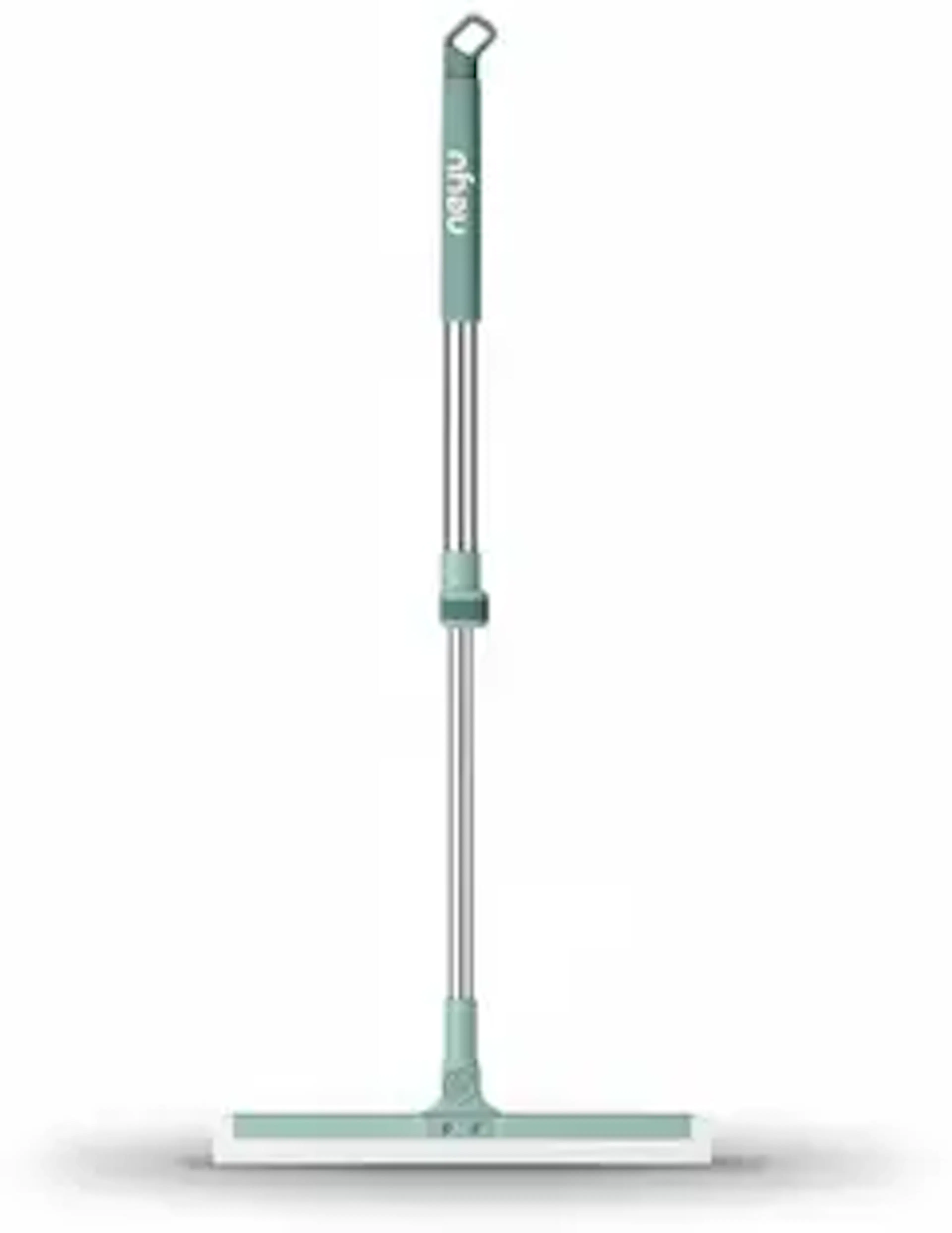 NEYU Multifunctional Magic Broom Sweeper, 180-Degree Rotatable Floor Cleaning Wiper, Microfibre, Plastic, Silicone Wet and Dry Broom