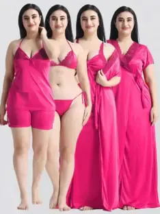 XPIOX Women Nighty Set