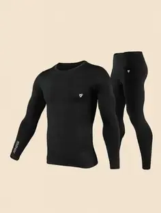Kyk Solid Men Round Neck Black T-Shirt