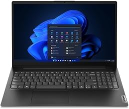 Lenovo V15 Intel Celeron N4500 15.6" (39.62 cm) FHD (1920x1080) Antiglare 250 Nits Thin and Light Laptop (8GB RAM/256GB SSD/Windows 11 Home/Black/1Y Onsite/1.7 kg), 82QYA00MIN