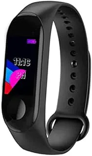 Mabron Smart Fitness Band with Activity Tracking, Step Counter, Call & Message Notifications, Touch Display, Bluetooth Connectivity for Daily Fitness and Exercise