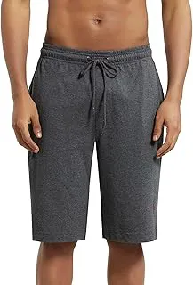 Jockey9426 Men's Super Combed Cotton Rich Regular Fit Solid Shorts with Side Pockets