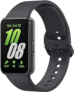 Samsung Galaxy Fit3 (Gray) | 4cm AMOLED Display | 13 Days Battery | 100+ Exercises | Media Control | Track Sleep | Track Your Workout