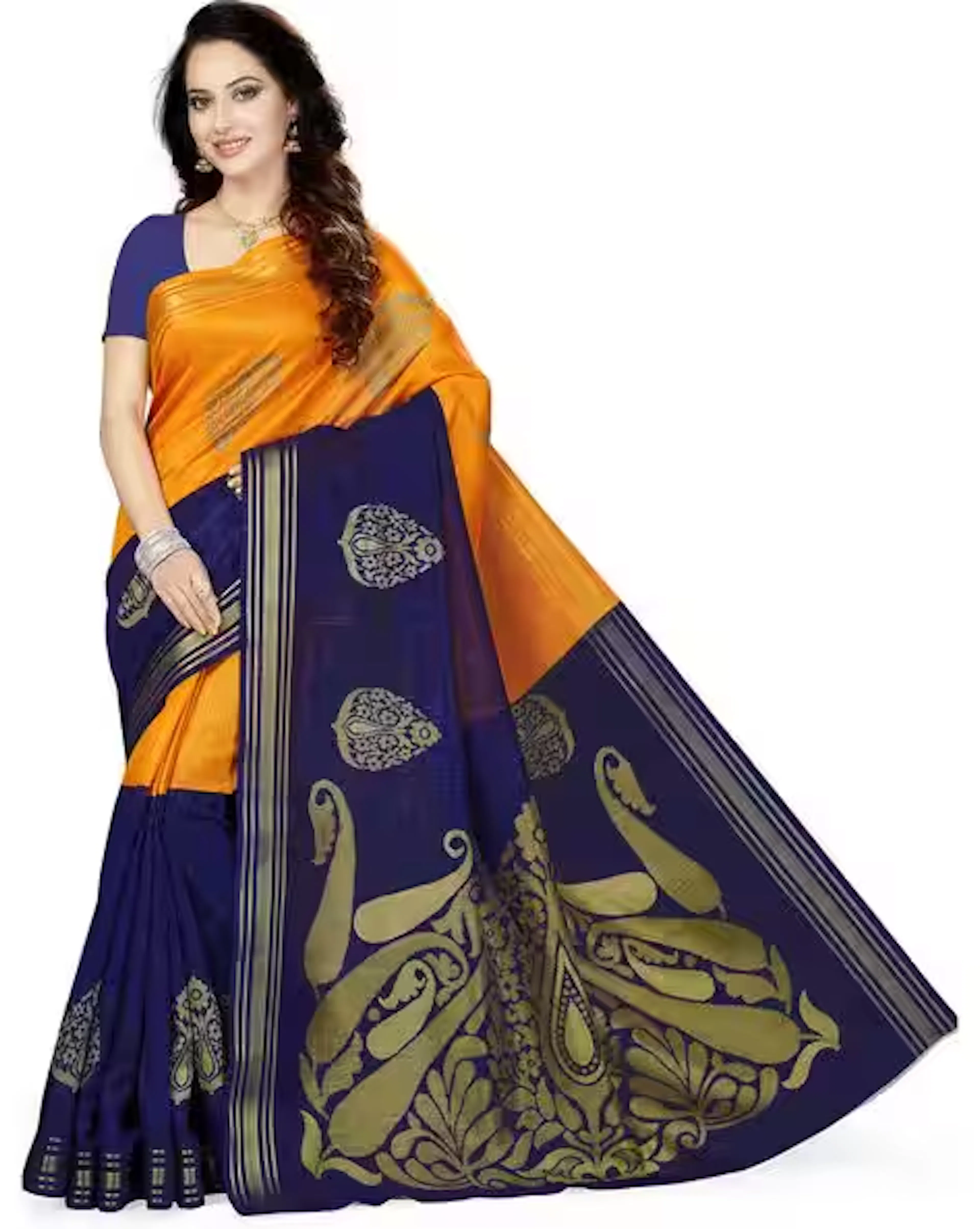Floral Traditional Saree