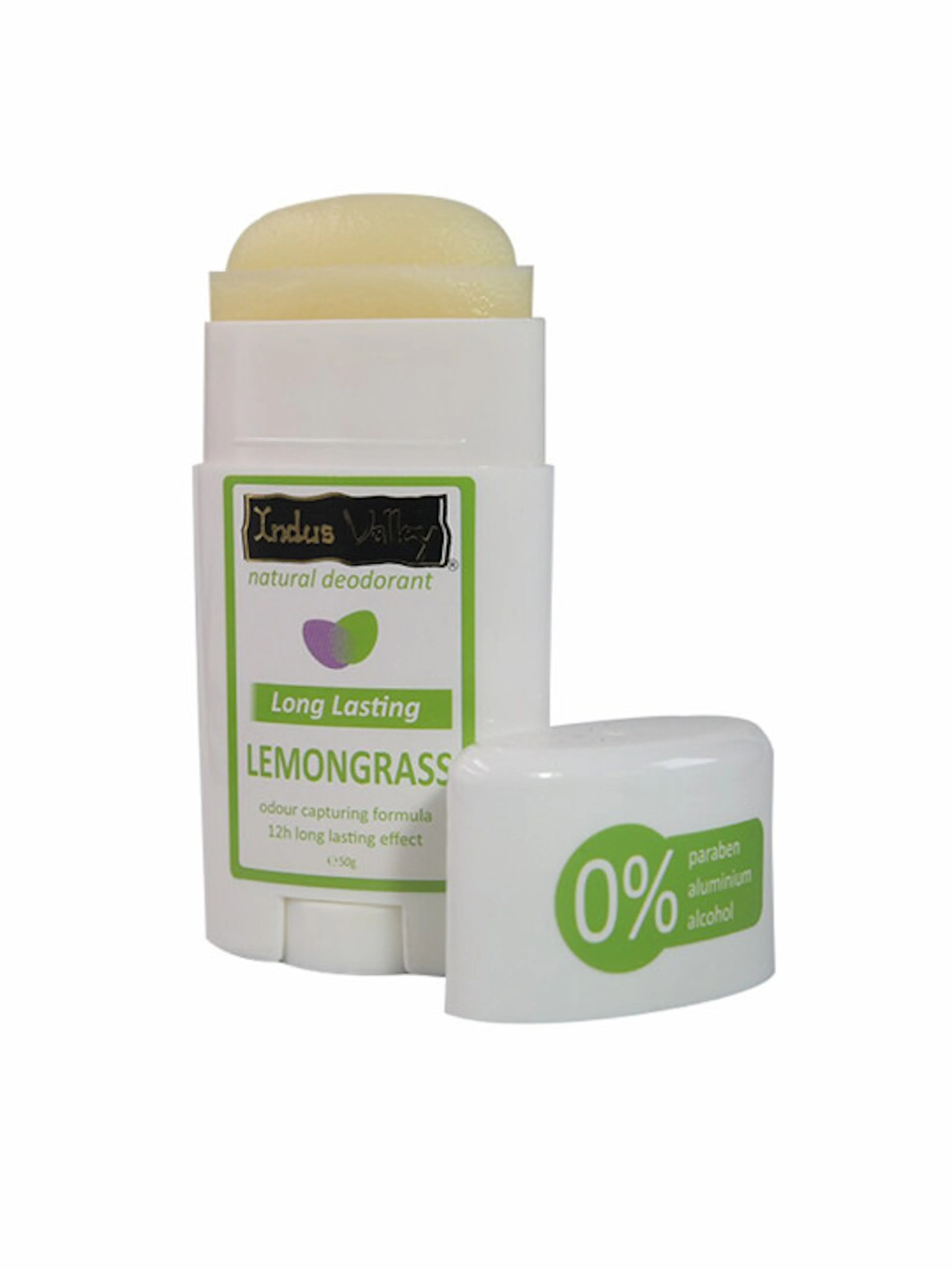 Indus Valley Unisex Natural Lemongrass Deodorant - 50 g