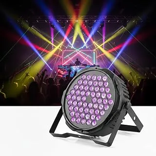 60LED Stage PAR Light | Multi-Color RGB DJ Disco Light for Party, Concert, Wedding & Event Lighting | DJ Light | Disco Light | Party Light | (60LED-DJLIGHT)
