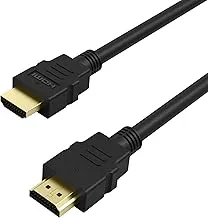 ZEBRONICS Haa1020 HDMI Cable 2.0 - Hdmi Arc Enabled | 18 Gbps | 4K 60Hz | 1080P 240Hz | Strong & Durable | Supports Up To 32 Audio Channels | 1M, Black