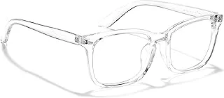 IFLASH| Zero Power Blue Cut Computer Glasses | Gaming Glasses | Anti Glare, Lightweight & Blocks Harmful Rays | UV Protection Specs | Men & Women | Medium