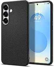 Spigen Liquid Air | Samsung Galaxy S25 Case [Flexible] [Air Cushion Protection] Galaxy S25 Back Cover | TPU - Matte Black