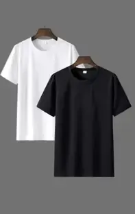 TIGERSNAKE Printed Men White, Black T-Shirt