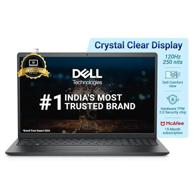 Dell Laptop with Fast Performance & Stylish Design