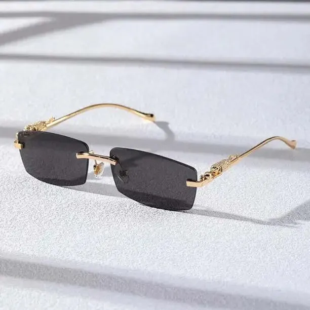 UV Protection Rectangular Sunglasses for Men & Women