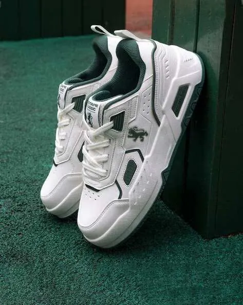Men’s Colourblock Lace-Up Casual Shoes – Stylish Comfortable Sneakers