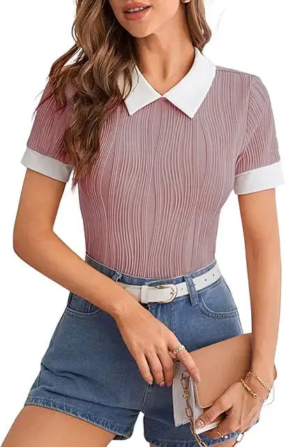Women’s Korean Trendy Rayon Casual Top – Stylish Regular Fit Fashion Wear