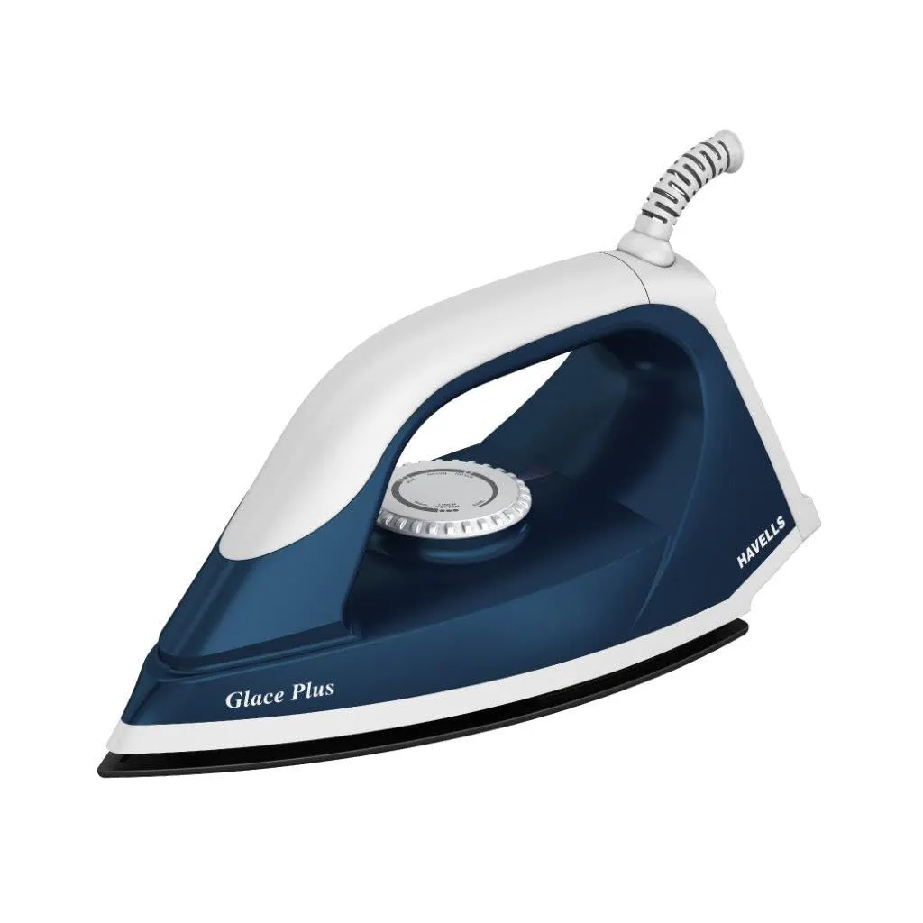 Havells Glace Plus 1000W Dry Iron – German Non Stick Coating & ISI Certified Safety