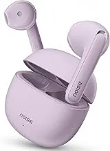 Noise Buds Mini Truly Wireless Earbuds (2026) | Half in-Ear Design | 40H Playtime | Quad Mic ENC for Clear Calls | 13mm Driver | Low Latency Gaming Mode | BT v5.3 | IPX4 Sweat Resistant - Calm Lilac