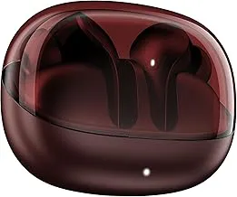 Boat Airdopes Plus 311, Glass Design, ENx Tech, Fast Charge, 50 Hrs Battery, Stream Ad Free Music via App Support Bluetooth Earbuds, TWS Ear Buds Wireless Earphones with mic (Crimson Red)