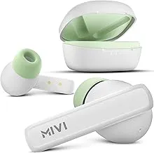 Mivi DuoPods Sync in Ear Earbuds | 60H Playtime Bluetooth Earphones Wireless | Earbuds ENC for Clear Calls | 13mm Drivers Ear Buds Wireless | Gaming Mode | BT 5.3 TWS ENC Earbuds Style | Earpods
