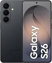 SamsungGalaxy S26 5G (Black, 12GB RAM, 256GB Storage), AI Phone, Photo Assist, Creative Studio, 50MP Camera with ProVisual Engine, Powerful Customized Processor and 4300mAh Battery