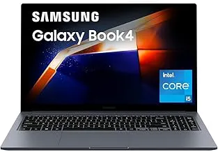 SamsungGalaxy Book4 15.6" Full HD Screen | Intel Core i5 1335U Processor | 16GB RAM | 512GB SSD | Windows 11 Home | ms-Office | Fingerprint Reader | Intel Iris XE Graphics | NP750XGJ-LG7IN | Grey.