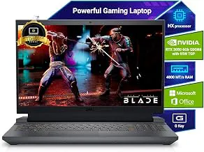 DellG15, 13th Gen Intel Core i5-13450HX Processor, NVIDIA RTX 3050-6GB, (16GB RAM 1TB SSD) FHD 15.6"/39.62 cm, Orange Backlit Keyboard, Win 11, MS Office'24, Dark Shadow Grey, 2.65Kg Gaming Laptop