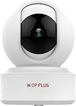 CP PLUS 4MP Quad HD Smart Wi-Fi CCTV Camera for Home | 360° Pan & Tilt | CTC Cyber Secure Tech | Supports LAN | View & Talk | Smart Detection Suite | Night Vision | Cloud Storage | OK Google | CP-E41Q