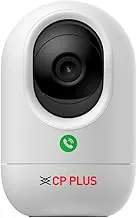 CP PLUS 4MP Quad HD Smart Wi-Fi CCTV Camera | 360° Pan & Tilt | Press to Call | CTC Cyber Secure Tech | Smart Detection Suite | View & Talk | IR Night Vision | Cloud Recording | OK Google | CP-E44Q