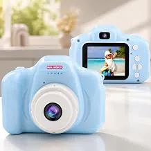 MiniExplorer Mini Camera for Kids 3.0MP 1080P HD Video Digital Camera with 2-Inch Screen, USB Rechargeable Camera for Photo, Supports 32GB SD Card, Toys for Boys & Girls 7-14 Years - Pink
