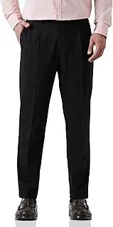 Amazon Brand - SymbolMen Men's Stretchable Formal Pants | Trousers (Regular Fit)