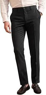 Louis PhilippeMen's Slim Fit Classic & Modern Styling Work Ready Textured Formal Trouser