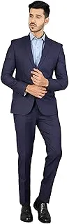 WINTAGEMen's Polyester Cotton Two Piece Suit