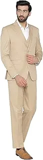 WINTAGEMen's Polyester Cotton and Evening 3 Pc Suit