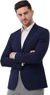 SaintXMen's Premium 4-Way Comfy Stretch Sunscreen Blazer | Light Weight, Designed for Summers | Fully Lined | Comfort able Slim Fit | Wrinkle Resistant, All-Day Casual & Formal Signature Coat (JK11)