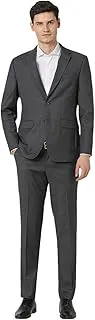 Peter EnglandMen's Polyester Blend Two Piece Suit-Dress Set