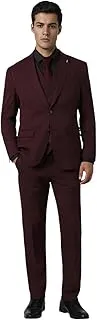 Van HeusenMen's Polyester Blend Three Piece Suit-Dress Set