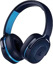 boAtRockerz 425, ENx Tech, ASAP Charge, 25H Battery, Dual Pair, Stream Ad Free Music via App Support, Bluetooth Headphones, Wireless Over Ear Headphone with Mic (Oceana Blue)