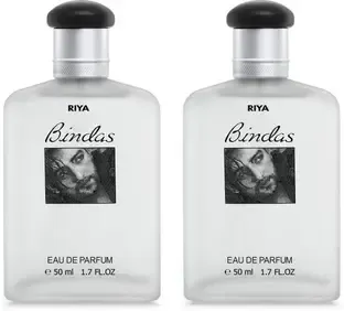 RIYA Bindas Perfume | Woody Fresh Long Lasting Fragrance | Pack of 2 Eau de Parfum - 100 ml