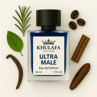 Khulafa Ultra Male Inspired Perfume for Men | Bold & Long-Lasting Scent Gift for Him Perfume - 50 ml