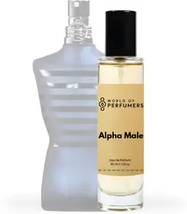 WORLD OF PERFUMERS Alpha Male Perfume for Men | Long Lasting Fragrance for Daily & Party Wear Eau de Parfum - 30 ml