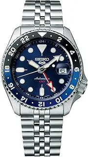 SeikoSeiko 5 Sports Blueberry GMT SKX RE-Interpretation Analog Stainless Steel Watch for Men - SSK003K1 (Blue Dial & Silver Colored Strap)