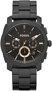 Fossil(フォッシル)Machine Chronograph Black Dial Men's Watch FS4682