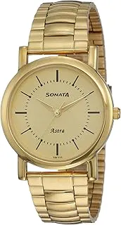 SonataSonata Analog Champagne Dial Men's Watch-NN77049YM01/NP77049YM01