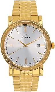 TitanAnalog OffWhite Dial Men's Watch NM1712YM02 / NL1712YM02