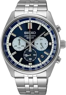 SeikoSSB417P1 Men's Quartz Chronograph Watch with Nylon Strap