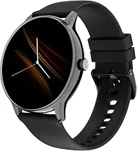Noise Twist Go Round dial Smartwatch with BT Calling, 1.39" Display, Metal Build, 100+ Watch Faces, IP68, Sleep Tracking, 100+ Sports Modes, 24/7 Heart Rate Monitoring (Jet Black)