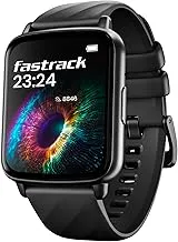 Fastrack Volt S1 Smart Watch for Man and Women Latest with 1.83" Display, Silicone Strap, BT Calling, 100+ Sports Modes, Heart Rate, SpO2, IP68, Ideal Smartwatch for Boys and Girls (Black)