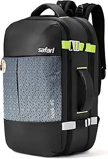 Safari45L Expandable Overnighter Casual Hiking Travel Backpack Large size Laptop Bag for Man and Women with suitcase compartment, Ideal for Office Use, Work Trips, School, College, boys and girls