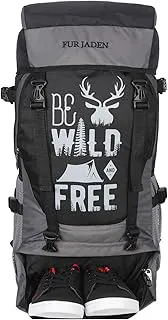 FUR JADEN55 LTR Rucksack Travel Backpack Bag for Trekking, Hiking with Shoe Compartment